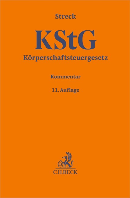 Körperschaftsteuergesetz. KStG - 