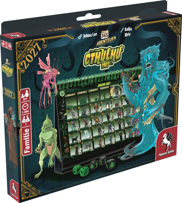 365 Abenteuer  Cthulhu 1927 [Kalender Edition 2027] - 