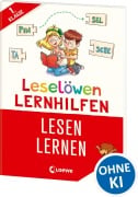 Cover-Bild zum Titel 'Leselöwen Lernhilfen - Lesen lernen - 1. Klasse' von 'Christiane Wittenburg'