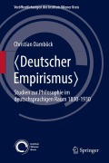 Cover-Bild zum Titel '¿Deutscher Empirismus¿' von 'Christian Damböck'