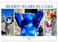 Buddy Bears in Cuba - Bären-Parade in Havanna (Wandkalender 2024 DIN A3 quer), CALVENDO Monatskalender - Henning von Löwis of Menar