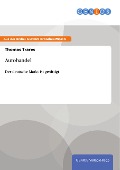 Cover-Bild zum Titel 'Autohandel' von 'Thomas Trares'