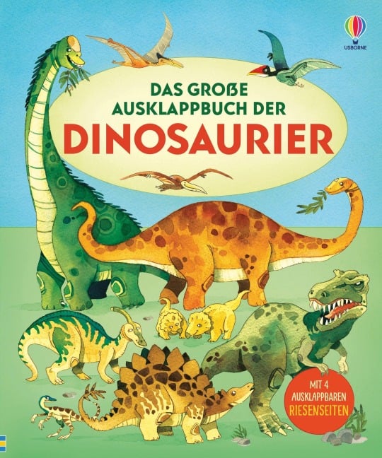 Das große Ausklappbuch der Dinosaurier - Alex Frith