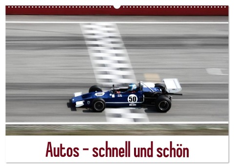 Autos - schnell und schön (Wandkalender 2024 DIN A2 quer), CALVENDO Monatskalender - Michael Reiss