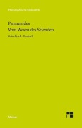 Cover-Bild zum Titel 'Vom Wesen des Seienden' von 'Parmenides'