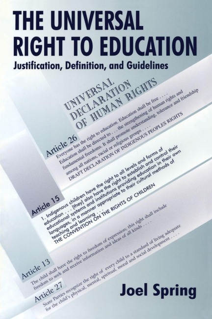 The Universal Right to Education - Joel Spring