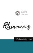 Cover-Bild zum Titel 'Rhinocéros de Ionesco (fiche de lecture et analyse complète de l'¿uvre)' von 'Eugène Ionesco'