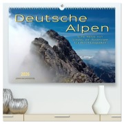 Cover-Bild zum Titel 'Deutsche Alpen, eine Reise von Lindau am Bodensee bis Berchtesgaden (hochwertiger Premium Wandkalender 2026 DIN A2 quer), Kunstdruck in Hochglanz' von 'Peter Roder'