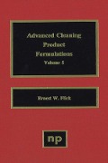 Cover-Bild zum Titel 'Advanced Cleaning Product Formulations, Vol. 5' von 'Ernest W. Flick'