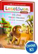 Cover-Bild zum Titel 'Leselöwen 1. Klasse - Ein Löwe findet Freunde (Großbuchstabenausgabe)' von 'Gesa Neitzel'
