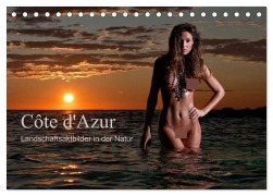 Cover-Bild zum Titel 'Côte d'Azur - Landschaftsaktbilder in der Natur (Tischkalender 2026 DIN A5 quer), CALVENDO Monatskalender' von 'Martin Zurmühle'