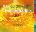 Cover-Bild zum Titel 'MaxiQuickfinder Homöopathie' von 'Markus Wiesenauer'