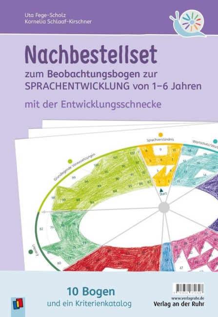 Nachbestellset zum Beobachtungsbogen zur Sprachentwicklung von 1-6 Jahren - Kornelia Schlaaf-Kirschner, Uta Fege-Scholz
