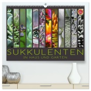Sukkulenten in Haus und Garten (hochwertiger Premium Wandkalender 2026 DIN A2 quer), Kunstdruck in Hochglanz - Martina Cross