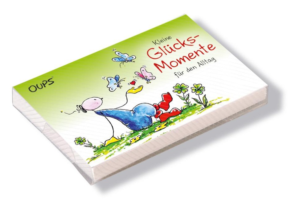 Oups Kärtchenbox - Glücksmomente - Kurt Hörtenhuber