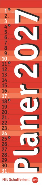 Langplaner, rot 2027 - 