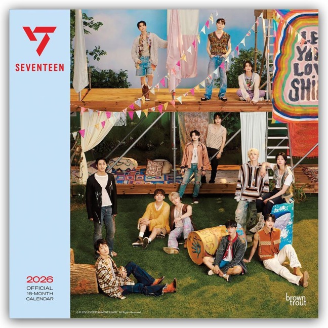 Seventeen 2026 - Wandkalender - 