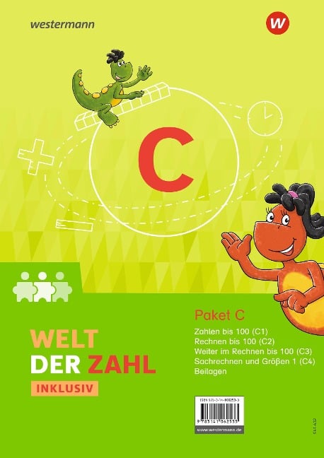 Welt der Zahl Inklusiv. Inklusionspaket C: Hefte C1 bis C4 - 