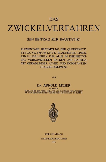 Das Zwickelverfahren - Arnold Moser
