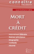 Cover-Bild zum Titel 'Fiche de lecture Mort à crédit de Louis-Ferdinand Céline (Analyse littéraire de référence et résumé complet)' von 'Louis-Ferdinand Céline'