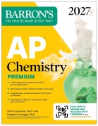 Cover-Bild zum Titel 'AP Chemistry Premium, 2027: Prep Book with 6 Practice Tests + Comprehensive Review + Online Practice' von 'Neil D Jespersen, Pamela Kerrigan'