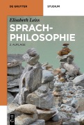 Cover-Bild zum Titel 'Sprachphilosophie' von 'Elisabeth Leiss'