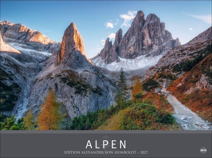Alpen - Edition Alexander von Humboldt Kalender 2027 - 