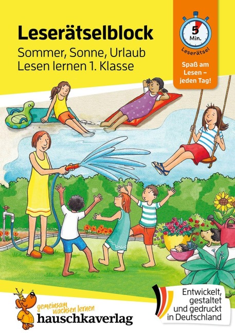 Lesen lernen 1. Klasse für Jungen und Mädchen - Sommer, Ferien, Sonnenschein - Helena Heiß