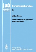 Elektronische Vorschubantriebe an NC-Systemen - Walter Simon