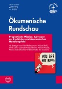 Cover-Bild zum Titel 'Prophetische Mission: Advocacy als kirchliches und ökumenisches Handlungsfeld' von ''