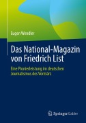 Cover-Bild zum Titel 'Das National-Magazin von Friedrich List' von 'Eugen Wendler'