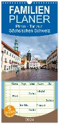 Familienplaner 2024 - Pirna - Tor zur Sächsischen Schweiz mit 5 Spalten (Wandkalender, 21 x 45 cm) CALVENDO - Gisela Kruse