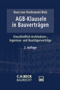 Cover-Bild zum Titel 'AGB-Klauseln in Bauverträgen' von ''