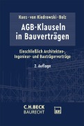 Cover-Bild zum Titel 'AGB-Klauseln in Bauverträgen' von ''