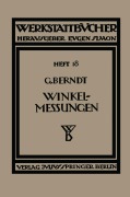 Cover-Bild zum Titel 'Technische Winkelmessungen' von 'G. Berndt'