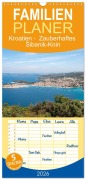 Familienplaner 2026 - Kroatien - Zauberhaftes ¿ibenik-Knin mit 5 Spalten (Wandkalender, 21 x 45 cm) CALVENDO - Sell Pixs:Sell