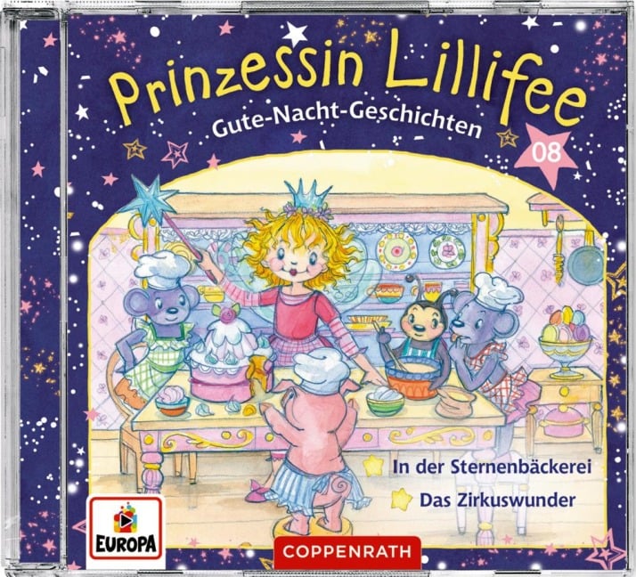 Prinzessin Lillifee - Gute-Nacht-Geschichten 08 - Nach einer Idee von Monika Finsterbusch