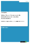 Cover-Bild zum Titel 'Bühler, Flusser, Habermas und die Besonderheiten der virtuellen Kommunikation' von 'Jan Sydow'