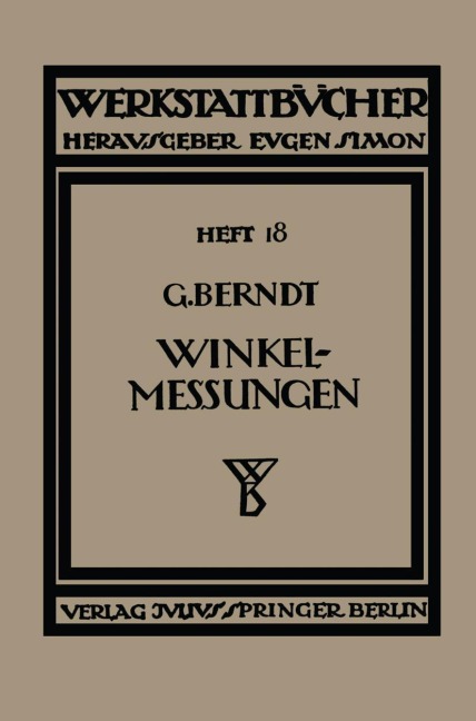 Technische Winkelmessungen - G. Berndt