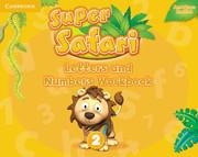 Super Safari American English Level 2 Letters and Numbers Workbook - 