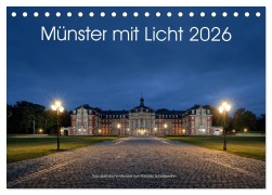 Cover-Bild zum Titel 'Münster mit Licht (Tischkalender 2026 DIN A5 quer), CALVENDO Monatskalender' von 'Roberto Schirdewahn'