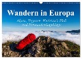 Wandern in Europa (Wandkalender 2025 DIN A3 quer), CALVENDO Monatskalender - Lisa Birkigt