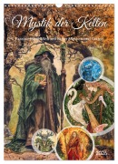 Cover-Bild zum Titel 'Mystik der Kelten - Faszinierende Welt keltischer Mythen und Götter (Wandkalender 2026 DIN A3 hoch), CALVENDO Monatskalender' von 'Anja Frost'