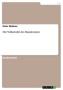 Cover-Bild zum Titel 'Die Volkswahl des Bundesrates' von 'Peter Widmer'