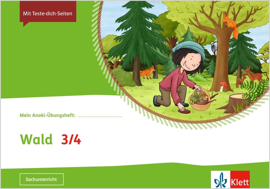 Mein Anoki-Übungsheft. Wald. Arbeitsheft Klasse 3/4 - 