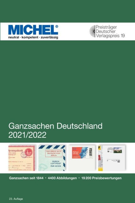 MICHEL Ganzsachen Deutschland 2021/2022 - 