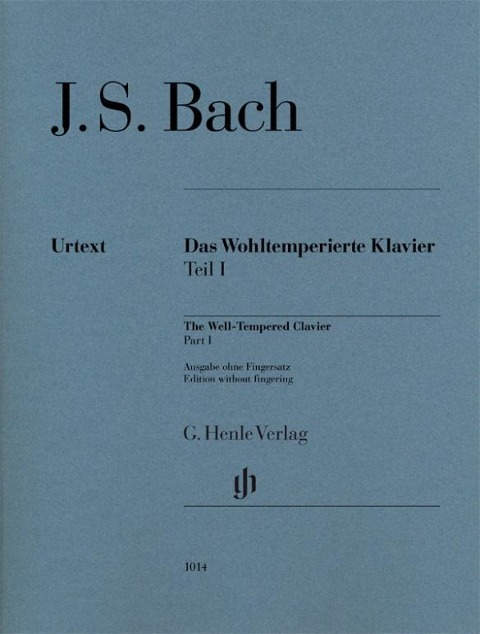 Das Wohltemperierte Klavier Teil I BWV 846-869 - Johann Sebastian Bach