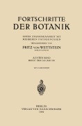Cover-Bild zum Titel 'Fortschritte der Botanik' von 'Fritz Von Wettstein'
