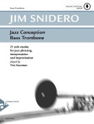 Cover-Bild zum Titel 'Jazz Conception Bass Trombone' von 'Jim Snidero'
