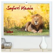 Safari Kenia (hochwertiger Premium Wandkalender 2026 DIN A2 quer), Kunstdruck in Hochglanz - Gerd-Uwe Neukamp